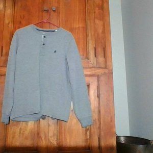 Men's long sleve crew neck